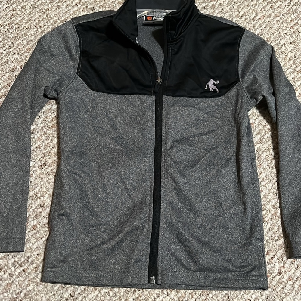 And 1 Zip Track Jacket Athletic Sweatshirt Child Size 6/7